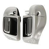 HR3 Silver Fortune / Sumatra Brown Vented Lower Fairing Kit For Harley Touring Models 2014-2023 (Fits water cooled models)